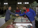 Gençlik ve Spor Bakanı Akif Çağatay Kılıç, Samsun'un Kavak İlçesi'nde OSB Fabrikalarını ziyaret etti.