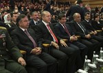 Gençlik ve Spor Bakanı Akif Çağatay Kılıç, Atatürk Kültür, Dil ve Tarih Yüksek Kurumu tarafından ATO Kongre Merkezi'nde düzenlenen Atatürk'ü Anma Törenine katıldı.