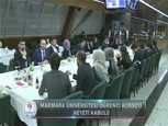 Marmara Üniversitesi Öğrenci Konseyi Heyeti Kabulü