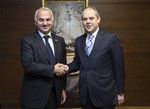 Gençlik ve Spor Bakanı Akif Çağatay Kılıç, THY Genel Müdürü Temel Kotil'i makamında kabul etti.