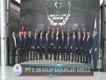 PTT 1 Lig Kulüp Başkanları Kabulü