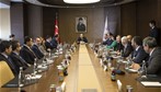 Gençlik ve Spor Bakanı Akif Çağatay Kılıç, AK Parti Samsun Ladik İlçe Teşkilatını makamında kabul etti.