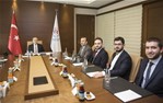 Gençlik ve Spor Bakanı Akif Çağatay Kılıç, Genç İslam STK'lar Birliği Yönetim Kurulu Üyelerini makamında kabul etti.