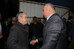 Bakan Çağatay Kılıç, Tekkeköy Belediye Başkanı Hasan Togar'ın vefat eden babası Hasan Togar'ın taziye çadırına başsağlığı ziyaretinde bulundu.