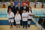 Gençlik ve Spor Bakanı Akif Çağatay Kılıç, “Geleceğe Kulaç Atıyoruz” projesi kapsamında  gerçekleştirilen sertifika törenine  katıldı.