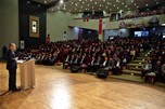 Bakan Çağatay Kılıç, Genç Memur-Sen tarafından düzenlenen “Direnişin Sembolü İstiklal Destanının Adı Çanakkale” konulu mektup yarışmasının ödül törenine katıldı.