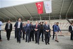 Gençlik ve Spor Bakanı Akif Çağatay Kılıç, Samsun’da yapımı devam eden Atletizm Pisti ve Golf Sahası inşaatında incelemelerde bulundu.