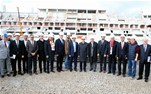 Gençlik ve Spor Bakanı Akif Çağatay Kılıç, Eskişehir Stadyumu İnşaatı'nda incelemelerde bulundu.