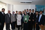 Gençlik ve Spor Bakanı Akif Çağatay Kılıç, Eskişehir Odunpazarı Gençlik Merkezi'ni ziyaret etti.