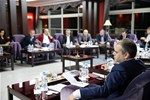 Gençlik ve Spor Bakanı Akif Çağatay Kılıç,  Antalya'da düzenlenecek Federasyonlar Boyutuyla Türk Sporunun Geleceği Çalıştayı öncesinde gazetecilerle bir araya geldi.