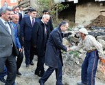 Gençlik ve Spor Bakanı Akif Çağatay Kılıç, Samsun'un Vezirköprü ilçesinin Kızılkese Köyü'nü ziyaret etti.