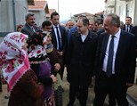 Gençlik ve Spor Bakanı Akif Çağatay Kılıç, Samsun'un Vezirköprü ilçesinin Kızılkese Köyü'nü ziyaret etti.