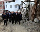 Gençlik ve Spor Bakanı Akif Çağatay Kılıç, Samsun'un Vezirköprü ilçesinin Kızılkese Köyü'nü ziyaret etti.