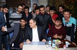 Gençlik ve Spor Bakanı Akif Çağatay Kılıç, Samsun programı dönüşünde Çorum KYK Erkek Öğrenci Yurdu'nu ziyaret etti.