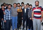 Gençlik ve Spor Bakanı Akif Çağatay Kılıç, Samsun programı dönüşünde Çorum KYK Erkek Öğrenci Yurdu'nu ziyaret etti.