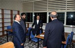 Gençlik ve Spor Bakanı Akif Çağatay Kılıç, Samsun programı dönüşünde Çorum KYK Erkek Öğrenci Yurdu'nu ziyaret etti.