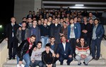 Gençlik ve Spor Bakanı Akif Çağatay Kılıç, Samsun programı dönüşünde Çorum KYK Erkek Öğrenci Yurdu'nu ziyaret etti.
