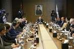 Gençlik ve Spor Bakanı Akif Çağatay Kılıç, Türkiye Futbol Federasyonu Heyetini ve Kulüpleri Birliği Vakfı Yönetim Kurulu'nu kabul etti.