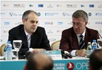 Gençlik ve Spor Bakanı Akif Çağatay Kılıç, Antalya Belek'te düzenlenen Turkish Airlines Open 2014 Turnuvası'nda basın toplantısı düzenledi.
