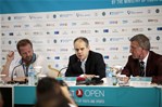 Gençlik ve Spor Bakanı Akif Çağatay Kılıç, Antalya Belek'te düzenlenen Turkish Airlines Open 2014 Turnuvası'nda basın toplantısı düzenledi.