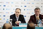 Gençlik ve Spor Bakanı Akif Çağatay Kılıç, Antalya Belek'te düzenlenen Turkish Airlines Open 2014 Turnuvası'nda basın toplantısı düzenledi.