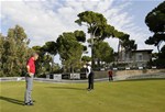 Gençlik ve Spor Bakanı Akif Çağatay Kılıç, Antalya Belek'te düzenlenen Turkish Airlines Open 2014 Turnuvası'nda golf oynadı.