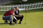 Gençlik ve Spor Bakanı Akif Çağatay Kılıç, Antalya Belek'te düzenlenen Turkish Airlines Open 2014 Turnuvası'nda golf oynadı.