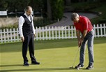 Gençlik ve Spor Bakanı Akif Çağatay Kılıç, Antalya Belek'te düzenlenen Turkish Airlines Open 2014 Turnuvası'nda golf oynadı.