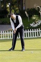 Gençlik ve Spor Bakanı Akif Çağatay Kılıç, Antalya Belek'te düzenlenen Turkish Airlines Open 2014 Turnuvası'nda golf oynadı.