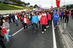 Gençlik ve Spor Bakanı Akif Çağatay Kılıç, Vodafone 36. İstanbul Maratonu'nun startını verdi.