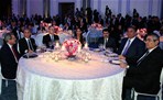 Gençlik ve Spor Bakanı Akif Çağatay Kılıç, İstanbul Çırağan Palace Kempinski Otel'de düzenlenen 2015 Bakü Avrupa Oyunları tanıtım toplantısına katıldı.