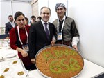 Gençlik ve Spor Bakanı Akif Çağatay Kılıç, Ankara ATO Congresium'da düzenlenen Gençlik Merkezi Günleri'ni ziyaret etti.