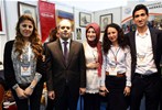Gençlik ve Spor Bakanı Akif Çağatay Kılıç, Ankara ATO Congresium'da düzenlenen Gençlik Merkezi Günleri'ni ziyaret etti.