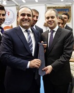 Gençlik ve Spor Bakanı Akif Çağatay Kılıç, Ankara ATO Congresium'da düzenlenen Gençlik Merkezi Günleri'ni ziyaret etti.
