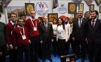 Gençlik ve Spor Bakanı Akif Çağatay Kılıç, Ankara ATO Congresium'da düzenlenen Gençlik Merkezi Günleri'ni ziyaret etti.