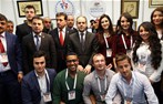 Gençlik ve Spor Bakanı Akif Çağatay Kılıç, Ankara ATO Congresium'da düzenlenen Gençlik Merkezi Günleri'ni ziyaret etti.