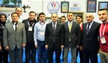Gençlik ve Spor Bakanı Akif Çağatay Kılıç, Ankara ATO Congresium'da düzenlenen Gençlik Merkezi Günleri'ni ziyaret etti.