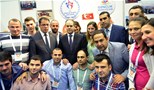 Gençlik ve Spor Bakanı Akif Çağatay Kılıç, Ankara ATO Congresium'da düzenlenen Gençlik Merkezi Günleri'ni ziyaret etti.