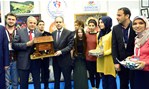 Gençlik ve Spor Bakanı Akif Çağatay Kılıç, Ankara ATO Congresium'da düzenlenen Gençlik Merkezi Günleri'ni ziyaret etti.