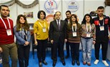 Gençlik ve Spor Bakanı Akif Çağatay Kılıç, Ankara ATO Congresium'da düzenlenen Gençlik Merkezi Günleri'ni ziyaret etti.
