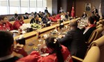 Gençlik ve Spor Bakanı Akif Çağatay Kılıç, 3 Aralık Dünya Engelliler Günü dolayısılya engelli sporcuları makamında kabul etti.