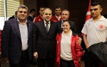 Gençlik ve Spor Bakanı Akif Çağatay Kılıç, 3 Aralık Dünya Engelliler Günü dolayısılya engelli sporcuları makamında kabul etti.