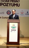 Gençlik ve Spor Bakanı Akif Çağatay Kılıç, KASAD-D tarafından İstanbul CRR Konser Salonu'nda düzenlenen Elimi Tutar Mısın? Sempozyumu'na katıldı.