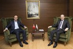 Gençlik ve Spor Bakanı Akif Çağatay Kılıç, Ak Parti Bitlis Milletvekili Vahit Kiler 'i makamında kabul etti.