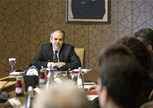 Gençlik ve Spor Bakanı Akif Çağatay Kılıç, 2014 Büyükler Kürek Dünya Şampiyonası'nda ülkemizi temsil eden takımı makamında kabul etti.