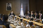 Gençlik ve Spor Bakanı Akif Çağatay Kılıç, 2014 Büyükler Kürek Dünya Şampiyonası'nda ülkemizi temsil eden takımı makamında kabul etti.