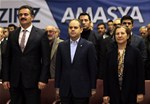 Gençlik ve Spor Bakanı Akif Çağatay Kılıç, Amasya Ak Parti 5. Olağan İl Kongresi'ne katıldı.