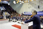 Gençlik ve Spor Bakanı Akif Çağatay Kılıç, Amasya Ak Parti 5. Olağan İl Kongresi'ne katıldı.