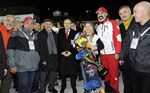 Gençlik ve Spor Bakanı Akif Çağatay Kılıç, İstanbul Teknik Üniversitesi (İTÜ) Maslak Yerleşkesi'ndeki stadyumda gerçekleştirilen FIS Snowboard Dünya Kupası Big Air'in İstanbul ayağını izledi.