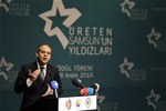 Gençlik ve Spor Bakanı Akif Çağatay Kılıç, Samsun Büyükşehir Belediyesi Sanat Merkezi'nde düzenlenen Samsun Ticaret ve Sanayi Odası Üreten Samsun’un Yıldızları Ödül Törenine katıldı.